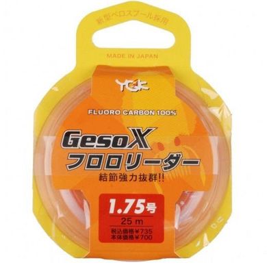 Флюорокарбон YGK Geso X leader 25 m 0.26 mm 4.54 kg/10 lb (FS00000697)