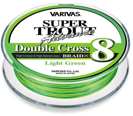 Шнур Varivas Super Trout Advance Double Cross PE 91 m #1 green (РБ-698150)