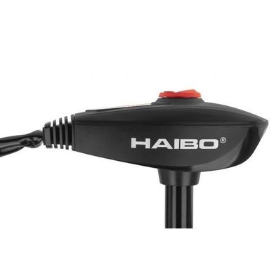 Лодочный электромотор Haibo WFT54DG (черный) носовой
