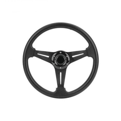 Рулевое колесо AAA 13.5 алюминий черное (73052-BK)