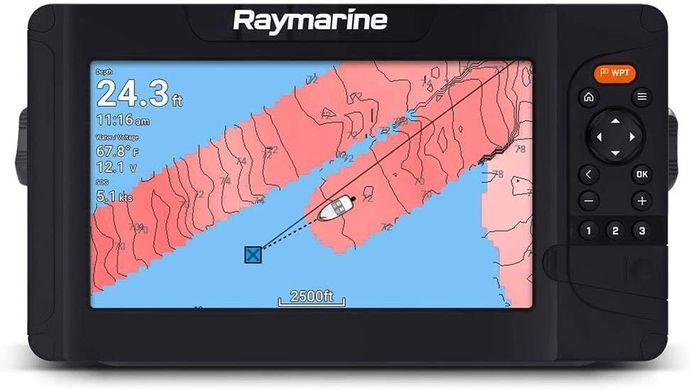Эхолот Raymarine Element 9 HV 3D/GPS с датчиком (E70534-05)