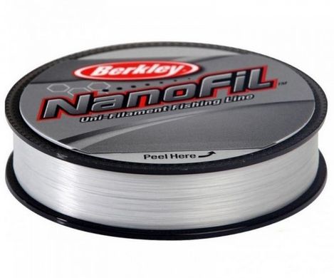 Шнур Berkley Nanofil 125 m 0.12 mm 0.1339 mm 6.934 kg Clear Mist (1242392)