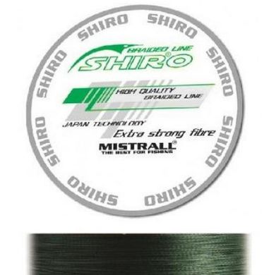 Шнур Mistrall Shiro BL Green 0.10мм 135м 5.80kg