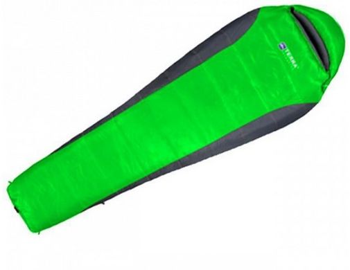 Спальный мешок Terra Incognita Siesta 100 green/grey left