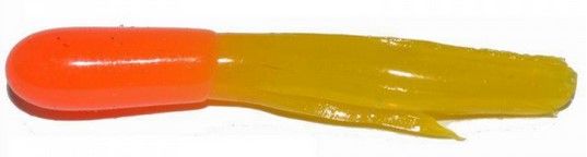 Силикон Big Bite Baits Crappie Tube 1,5" Orange/Yellow 10 шт (1838.02.02)
