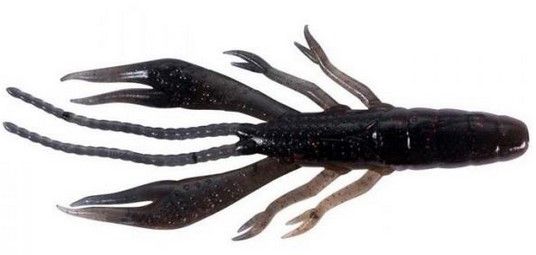 Силикон Jackall Waver Shrimp 2.8" Ebimiso/black 8 шт (1699.14.47)