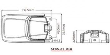 Поплавковый выключатель помпы SEAFLO 25 Ампер (SFBS-25-03A)