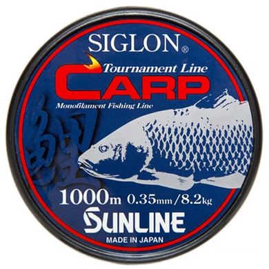 Леска Sunline Siglon Carp 1000 м (зеленый) 0.35 мм 8.2 кг