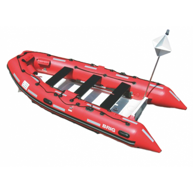 Надувная лодка Brig Rescue F400R (красная)