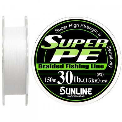 Шнур Sunline Super PE 150 м 0.28 мм 30 LB/15 кг (1658.01.64 63031442)