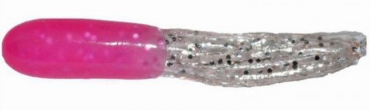 Силикон Big Bite Baits Crappie Tube 1.5" Pink/Clear Sparkle 10 шт (1838.01.99)