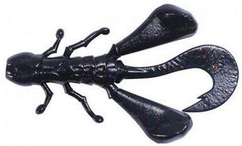 Силикон Jackall Vector Bug 2.5" Black candy 8 шт (1699.14.45)