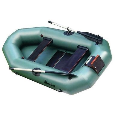 Надувная лодка Adventure Scout S-250T (зеленая)