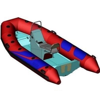Надувная лодка Adventure Vesta V-450 Sport (светло-серая)