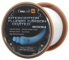 Флюорокарбон Prologic Interceptor Fluoro Carbon Coated 300 m 25 lbs 11.9 kg 0.405 mm (1846.05.83)
