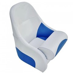 Кресло AquaL Flip up с крепежной пластиной серо-синее 13126