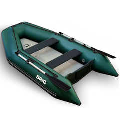 Надувная лодка Brig Dingo D285W (зеленая)