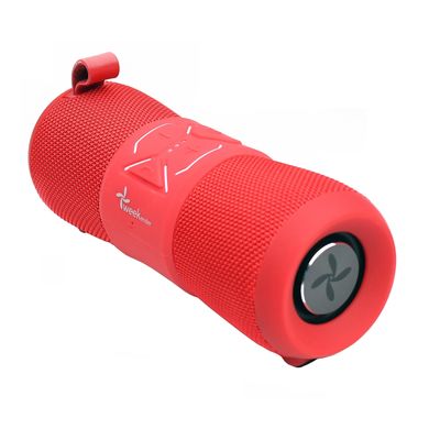 Влагозащищенный бумбокс IP67 12Вт аккумулятор 2000 mAh, красный (F2 red)