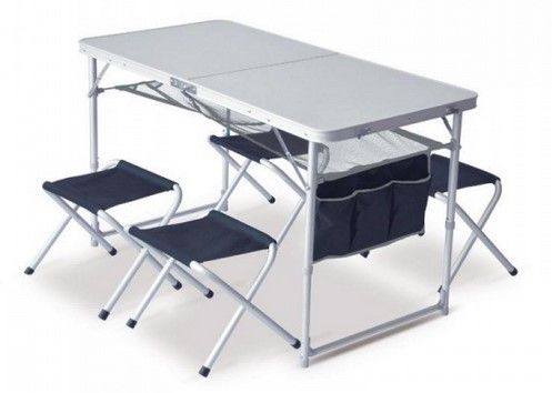 Складной комплект Pinguin Set table + 4 stools PNG 621006