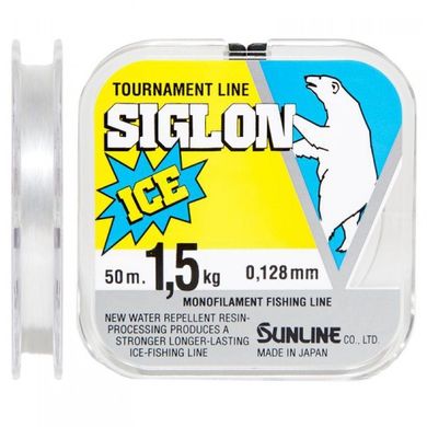 Леска Sunline Siglon Ice 50 м #0.6/0.128 мм 1.5 кг (1658.03.11)