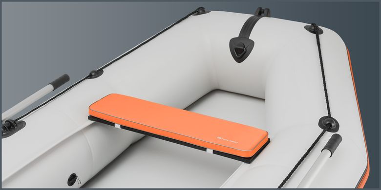 Мягкое сиденье 0.20 x 0.65 м. Kolibri К-190-К-230, К-220-К-280Т оранжевый (31.007.37)