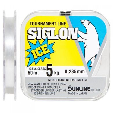 Леска Sunline Siglon Ice 50 м #2.0/0.235 мм 5 кг (1658.03.18)