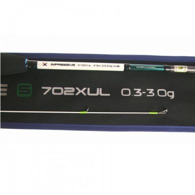Спиннинг Zemex Impressive S-702XUL 0.3-3.5g (8806066100010)