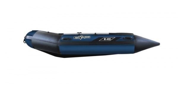 Надувная лодка AquaStar K-400 (синяя)