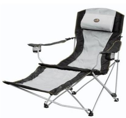 Шезлонг туристический Easy Camp Reclining Chair Deluxe Grey (480002)