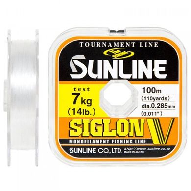 Леска Sunline Siglon V 100 м #3/0.285 мм 7 кг (1658.04.04)