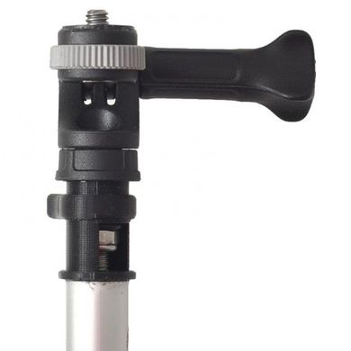 Телескопический трехступенчатый держатель экшн-камеры FASTEN длиной 1100 мм с возможностью поворота и наклона (Ng1100)