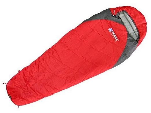 Спальный мешок Terra Incognita Junior 200 red/grey right