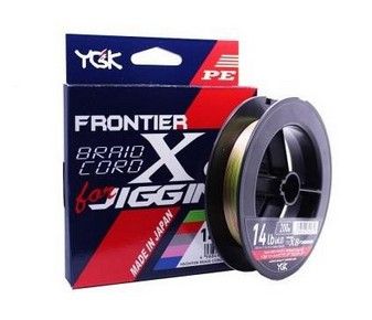 Шнур YGK Frontier Braid Cord X8 for Jigging 200 m #1.2 20 lb/9.07 kg (FS0630497)