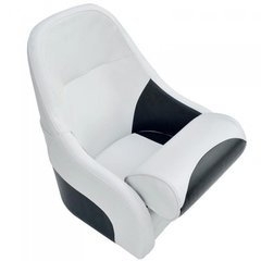 Кресло AquaL Flip up с крепежной пластиной серо-черное 13123
