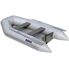 Надувная лодка Brig Dingo D265S (серая)