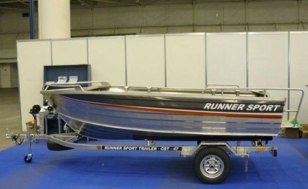 Алюминиевая лодка Runner Sport 400