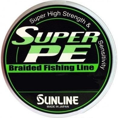 Шнур Sunline Super PE 150 m 0.128 mm 6 lb /3 kg (темно-зеленый) (1658.04.60 63031790)