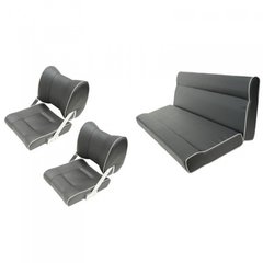 Комплект сидений для катера AquaL темно-серый 1082051+1052049