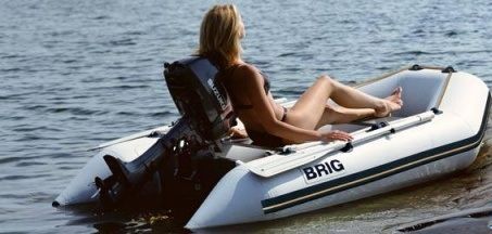 Надувная лодка Brig Dingo D265S (белая)