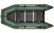 Надувная лодка Колибри КМ-330Д Профи (Kolibri KM-330D) моторная килевая алюминиевый пайол, зелёная