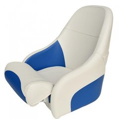 Кресло AquaL Ocean с системой flip-up бело-синие 1002153