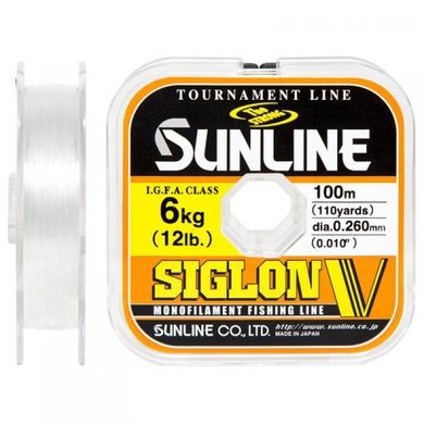 Леска Sunline Siglon V 100 м #2.5/0.260 мм 6 кг (1658.05.02)