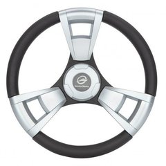 Рулевое колесо GM матовый серебряный 350 mm (GM-EP-W3002)