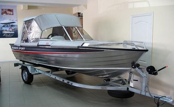 Алюминиевая лодка Runner Sport 430WT