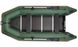 Надувная лодка Колибри КМ-360Д Профи (Kolibri KM-360D) моторная килевая алюминиевый пайол, зелёная