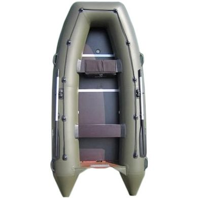 Надувная лодка Sportex Шельф 310К (зеленая)