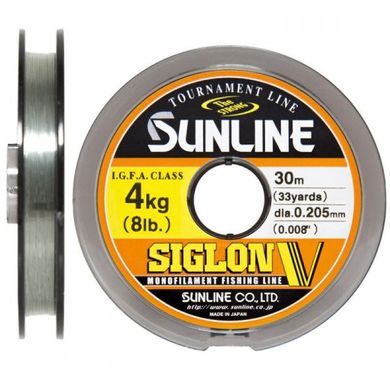 Леска Sunline Siglon V 30 м #1.5/0.205 мм 4 кг (1658.04.92)