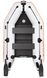 Надувная лодка Колибри КМ-245Д Профи (Kolibri KM-245D) моторная килевая слань-книжка, светло-серая