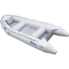 Надувная лодка Adventure Rubicon R-495 (светло-серый)