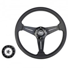 Рулевое колесо Pretech 35 см, черный (HD-5125D black)